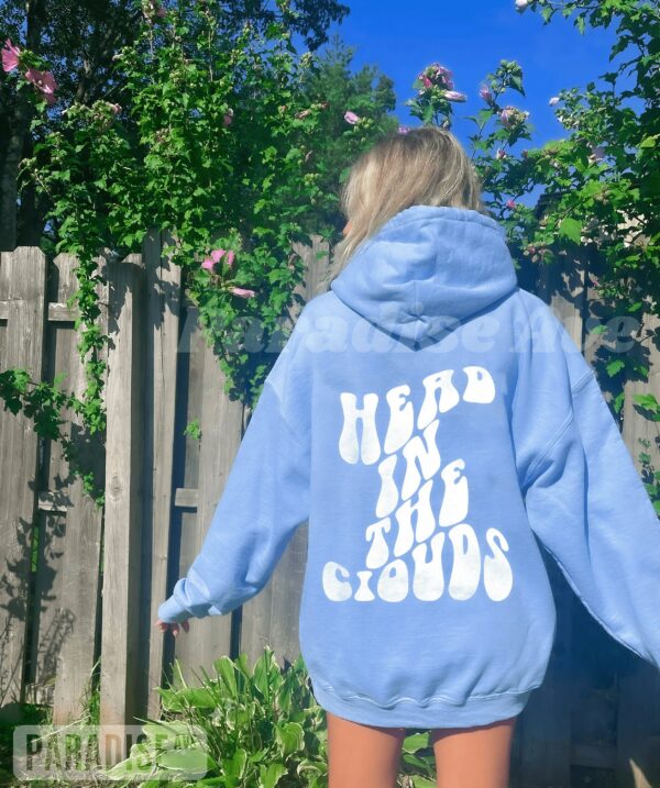 Head In The Clouds Trendy Oversized Aesthetic Hoodie