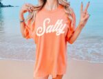 Salty Beach T-Shirt, Comfort Colors Beach Shirt, Funny Salty Shirt, Gift For Her, Summer T-Shirt, Retro Summer Shirt, Salty Cruise Tee