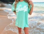 Salty Beach T-Shirt, Comfort Colors Beach Shirt, Funny Salty Shirt, Gift For Her, Summer T-Shirt, Retro Summer Shirt, Salty Cruise Tee