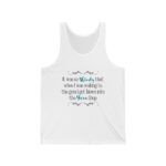 Blown Into The Yarn Shop Tank Top - Lightweight Statement Jersey Tank Top For Crafters