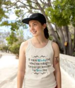 Blown Into The Yarn Shop Tank Top - Lightweight Statement Jersey Tank Top For Crafters