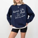 Apres Ski Bachelorette Sweatshirt, Luxury Bach Ski Club Crewneck, Trendy Bachelorette Merch, Cute Girly Matching Bridal Party Favors Gift