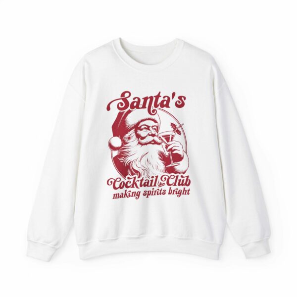 Santa's Cocktail Club Christmas Sweatshirt, Holiday Bachelorette, Holiday Spirits, Christmas Cocktails, Espresso Martini, Dirty Martini