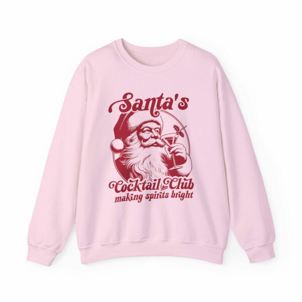 Santa's Cocktail Club Christmas Sweatshirt, Holiday Bachelorette, Holiday Spirits, Christmas Cocktails, Espresso Martini, Dirty Martini