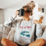 Apres Ski Club Out Of Office Until Further Notice Crewneck Sweatshirt - Mountain Winter Outfit, Ski Trip Gift, Cozy Apparel, Unisex