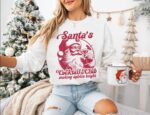 Santa's Cocktail Club Christmas Sweatshirt, Holiday Bachelorette, Holiday Spirits, Christmas Cocktails, Espresso Martini, Dirty Martini